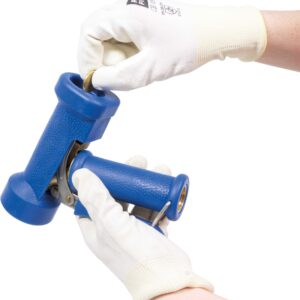 Pistole ST-1200 1/2"IG drehbar Messing blau – Bild 3
