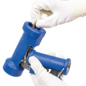 Pistole ST-1200 1/2 IG Edelstahl blau – Bild 3
