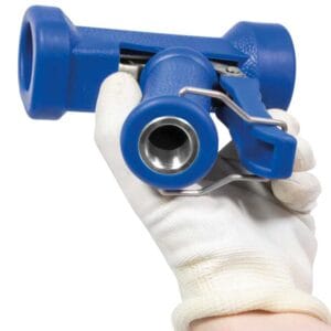 Pistole ST-1200 1/2 IG Edelstahl blau – Bild 6