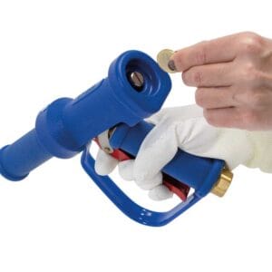 Pistole ST-1200 1/2 IG MS/Edelstahl blau – Bild 3