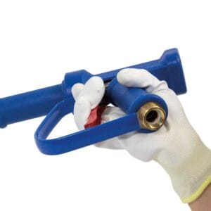 Pistole ST-1200 1/2 IG MS/Edelstahl blau – Bild 5