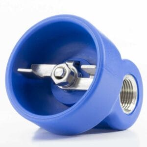 Kugelhahn ST-3100 1/2"IG : 1/2"IG isoliert blau – Bild 2
