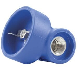 Kugelhahn ST-3100 1/2"IG : 1/2"IG isoliert blau – Bild 3