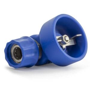Kugelhahn ST-3100 Kupplung : 1/2"IG isoliert blau – Bild 2