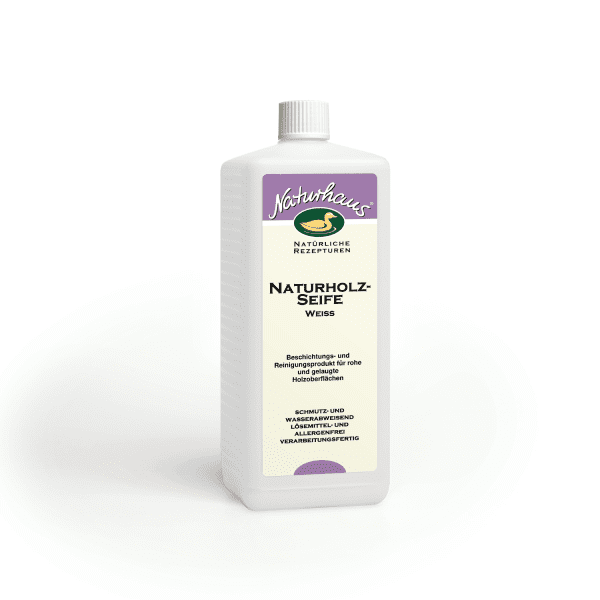 Naturholz - Seife / lösemittelfrei 1 Liter / weiss
