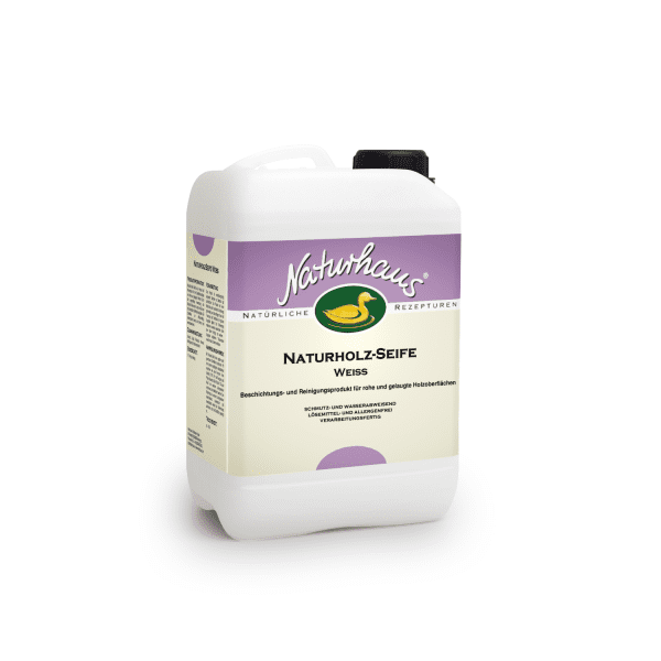 Naturholz - Seife / lösemittelfrei 3 Liter / weiss