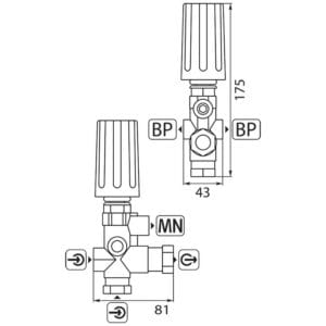 ULH 250 35l/min 250 Bar Kugelrückschlag – Bild 2