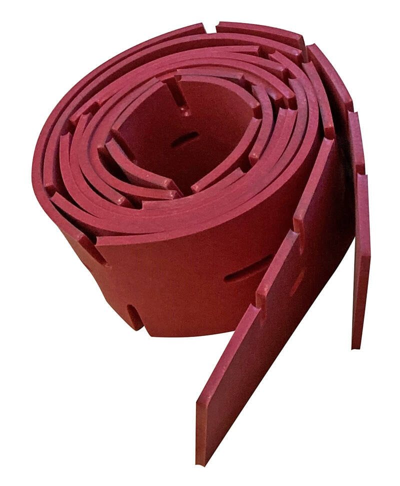 Abstreiflamellensatz rot