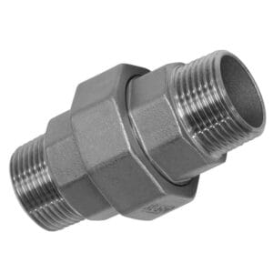 Lösbare Verschraubung 1/2"AG:1/2"AG Edelstahl – Bild 2