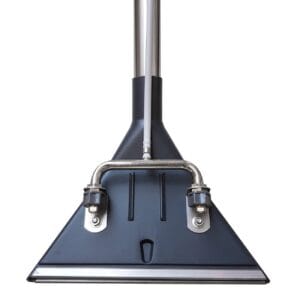 Teppichadapter 2Düsen, 26cm, mit Chromstahlhandrohr – Bild 2