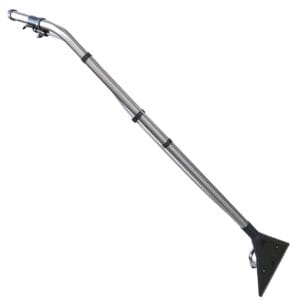 Teppichadapter 2Düsen, 26cm, mit Chromstahlhandrohr – Bild 1