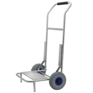 Fahrwagen für Schlauchaufroller big wheel grau – Bild 2