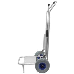 Fahrwagen für Schlauchaufroller big wheel grau – Bild 3