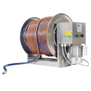 Schlauchtrommel STKI 100M. mit Motor 230V/50Hz – Bild 3
