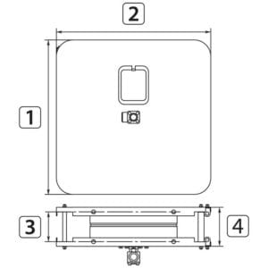 Schlauchaufr.SoST-14-300 E:3/8 A:1/2 PU – Bild 2