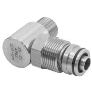 Drehgelenk 1/2" VA 200 bar 90°C – Bild 2