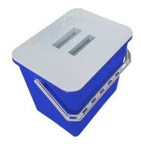 Eimer 6 Liter blau – Bild 1