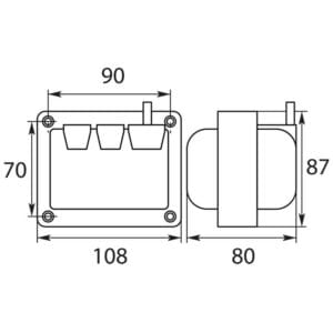 Zündtrafo COFI TRG 1020C Steckanschluss 4 – Bild 2