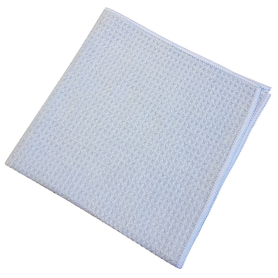 Waffeltuch Mikrofaser blau (10 Stk.)