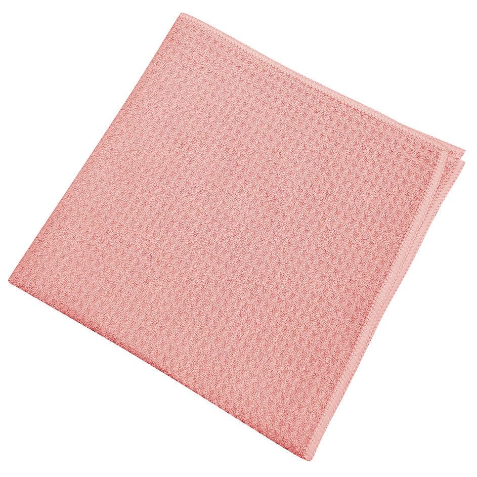 Waffeltuch Mikrofaser rosa (10 Stk.)