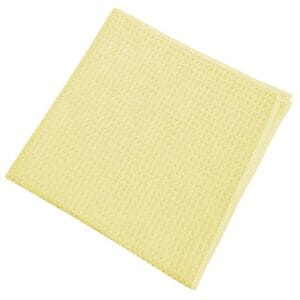 Waffeltuch Mikrofaser gelb (10 Stk.) – Bild 1