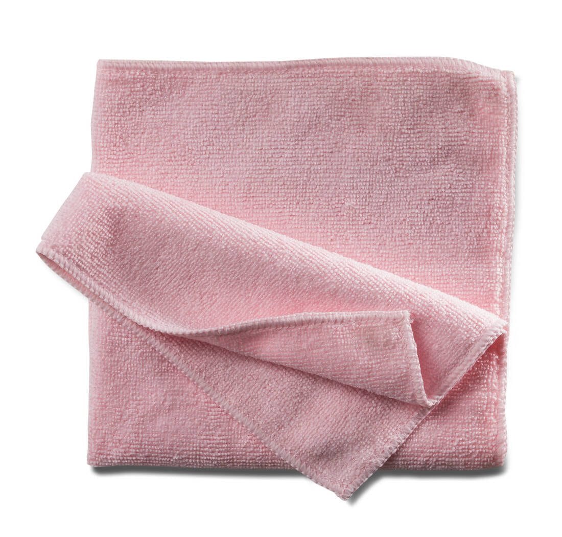 Mikrofix Mikrofasertuch 40x40cm, rosa (200 Stk.)