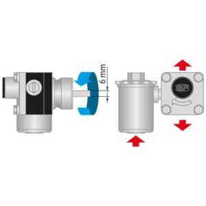 Ölpumpe SP-46-32 Links Typ: 46L2386 – Bild 2