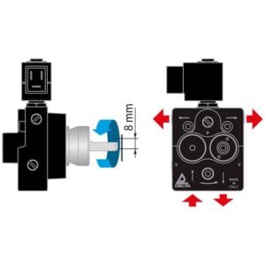 Ölpumpe DELTA rechts A1R2 230 V – Bild 2