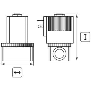 MV-Bürkert 6013-2 1/4  24V-50Hz 0-25bar – Bild 2