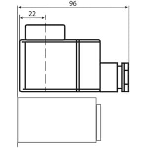 Magnetventilspule Danfoss  12V-DC-18W-IP67 – Bild 2