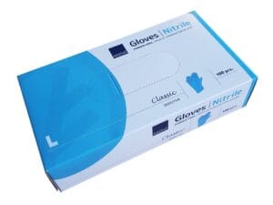 Einweg-Gummihandschuhe Nitril,  Excellent  L (100 Stk.) – Bild 1