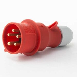 CEE-Stecker 203-TLS 16A 400V 3PNE IP44 – Bild 2