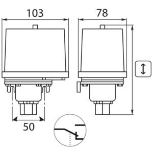 Druckschalter FF 4-250 30-250 bar – Bild 2