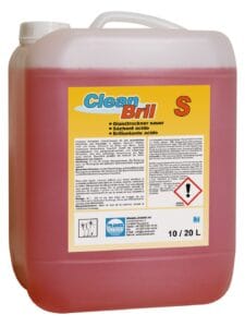 CleanBril S 10 l - Saurer Glanztrockner für hartes Wasser – Bild 1