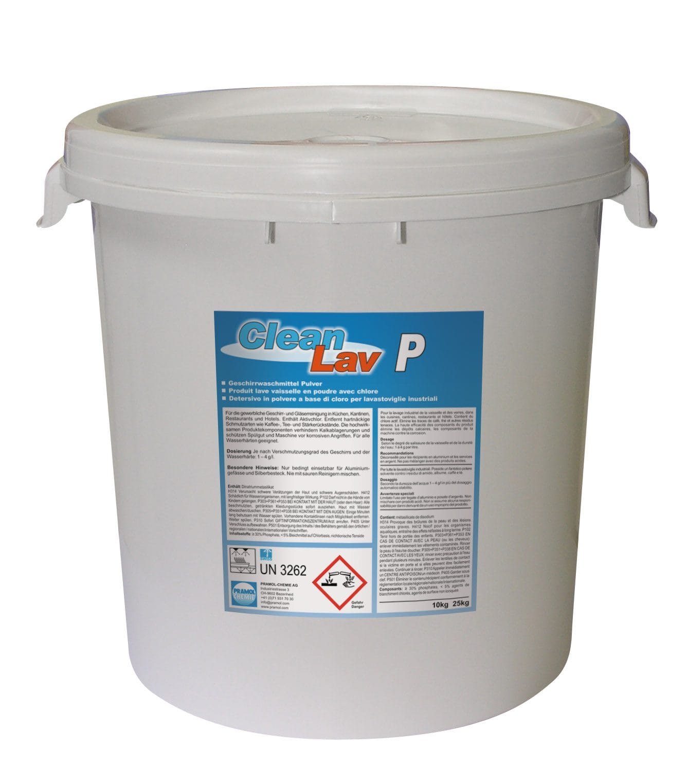 CleanLav C 25 kg - Geschirrreiniger mit Aktivchlor
