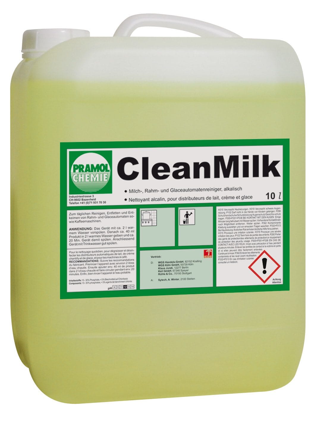 CleanMilk 10 l - Milchsystem Reiniger für Kaffeemaschinen