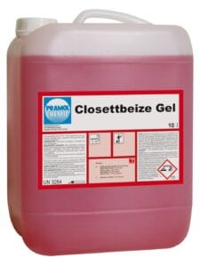Closettbeize Gel 10 l - WC Gel gegen Kalk und Urinstein – Bild 1