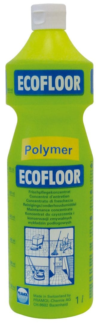 ECOFLOOR polymer 1 l - Wischpflege mit Selbstglanz