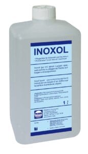 INOXOL 1 l - Edelstahlreiniger und Edelstahlpflege – Bild 1