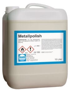Metallpolish 10 l - Metallpolitur für Edelstahl Silber – Bild 1