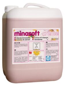 minasoft crème 5 l - Pflegende Handseife crème – Bild 1