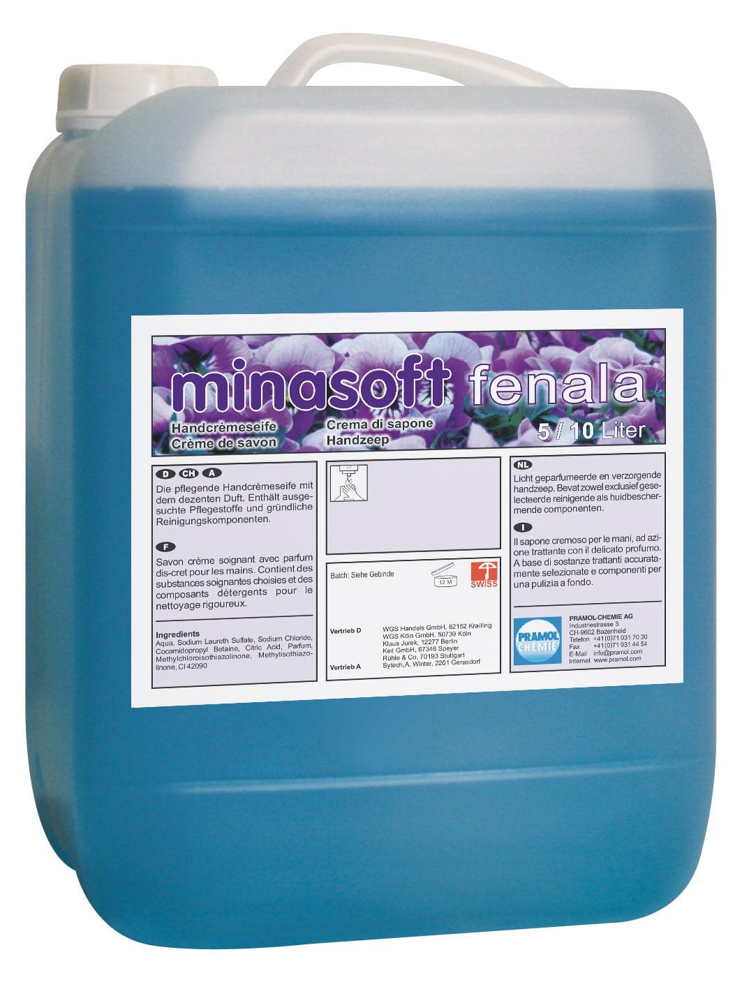 minasoft fenala 5 l - Pflegende Handseife fenala