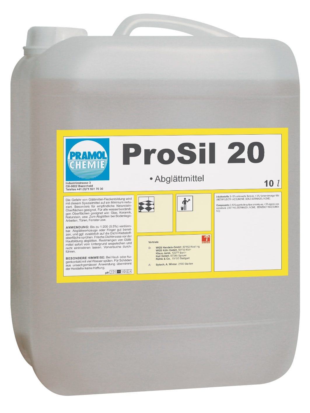 ProSil 20 1 l - Abglättmittel für Silikonfugen