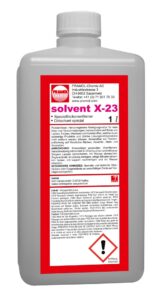 solvent X-23 1 l - Klebstoff und Kunststoff Entferner – Bild 1