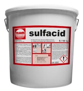 sulfacid 10 kg - Zementschleier Entferner Pulver – Bild 1