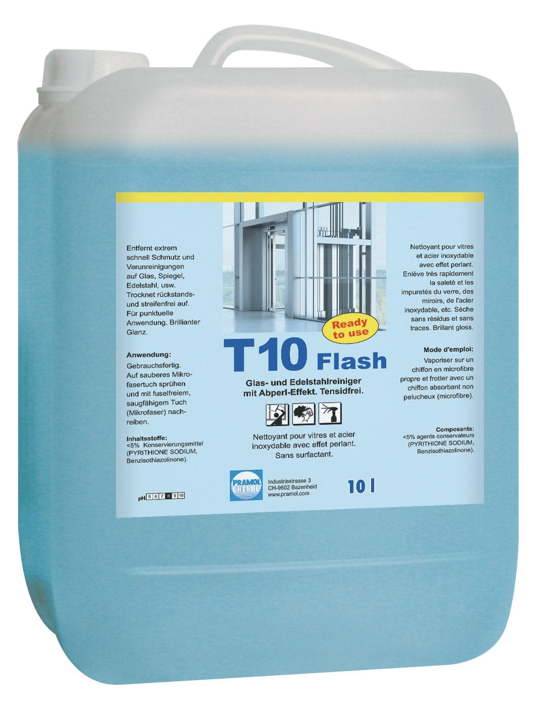 T10 flash 10 l