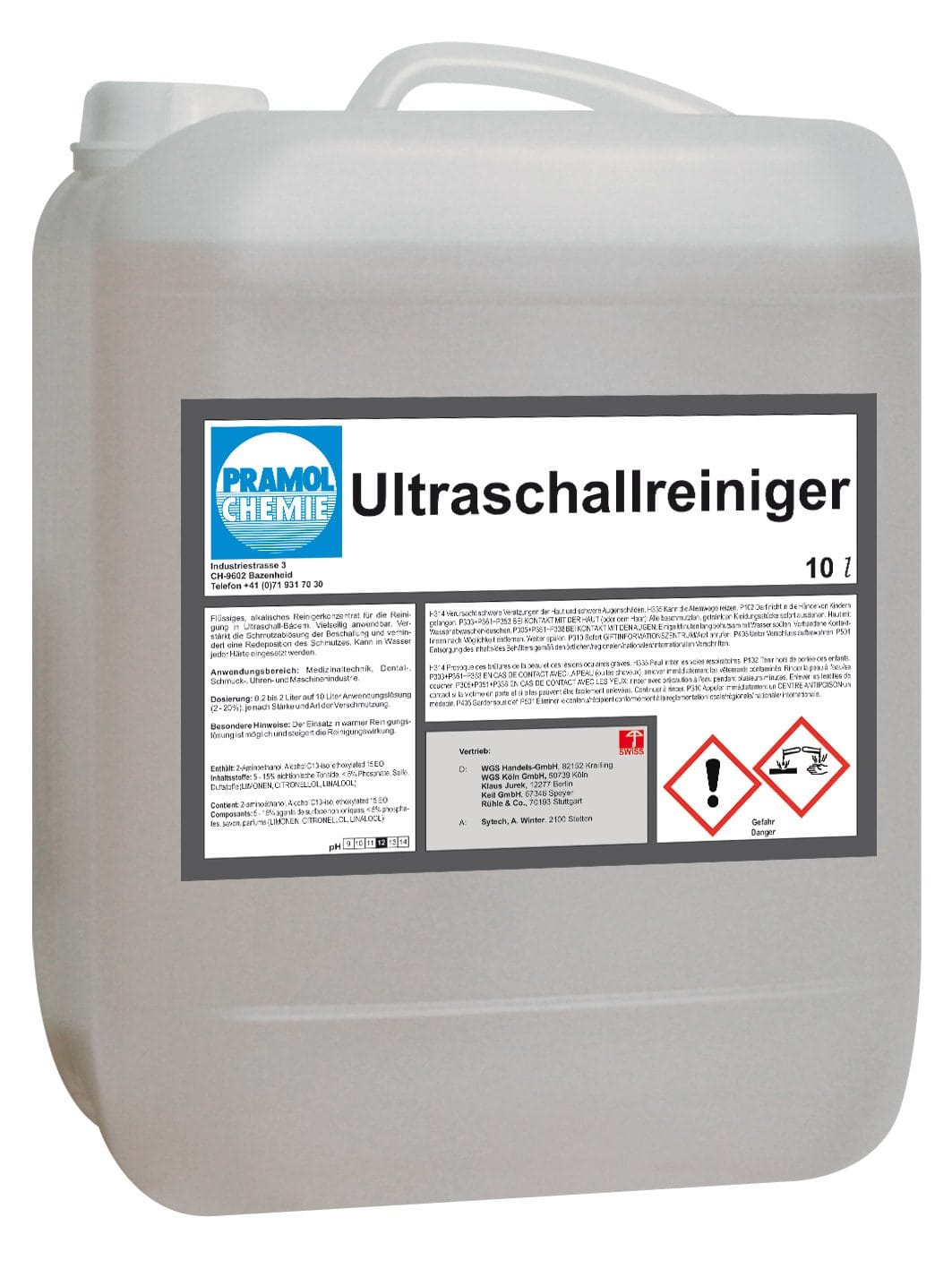Ultraschallreiniger 1 l - Reinigerkonzentrat für Ultraschallbad
