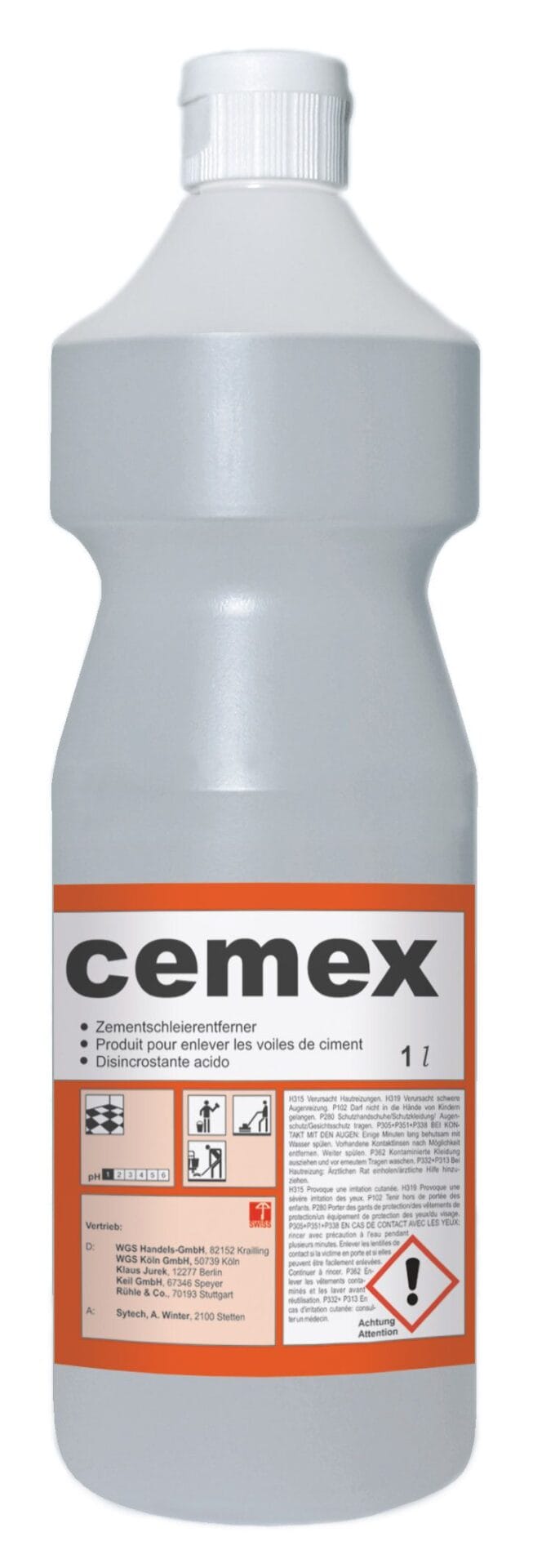 cemex 1 l - Zementschleier Entferner für Stein