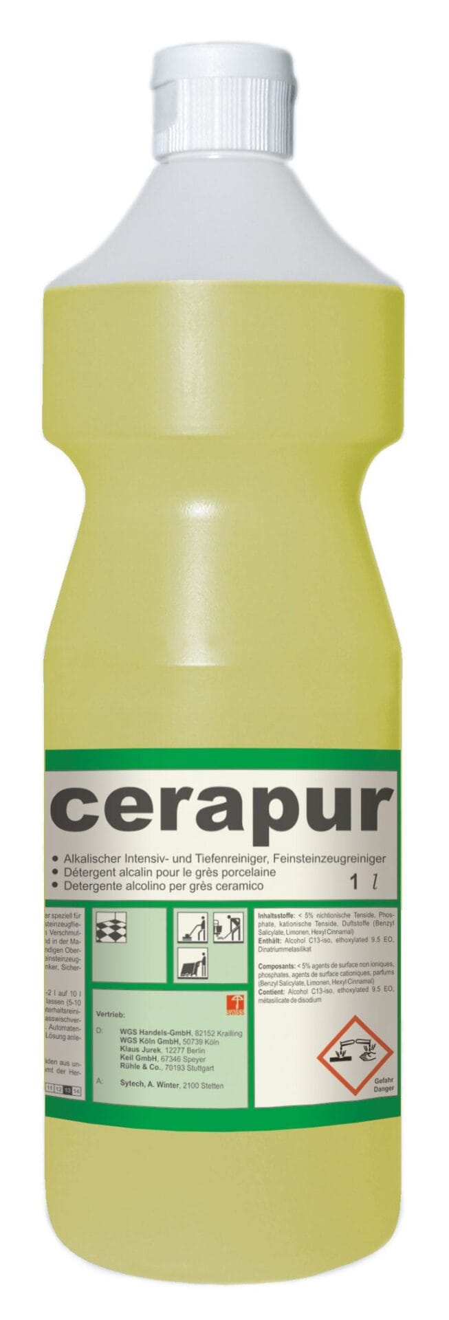 cerapur 1 l - Feinsteinzeug Grundreiniger alkalisch