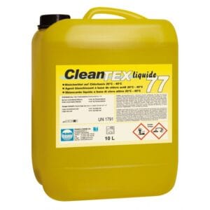 CleanTEX liquide 77 20 l - Chlor Bleichmittel für Weisswäsche – Bild 1